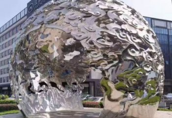 戶外云朵雕塑，鍍金歐式雕塑，鍛造工藝