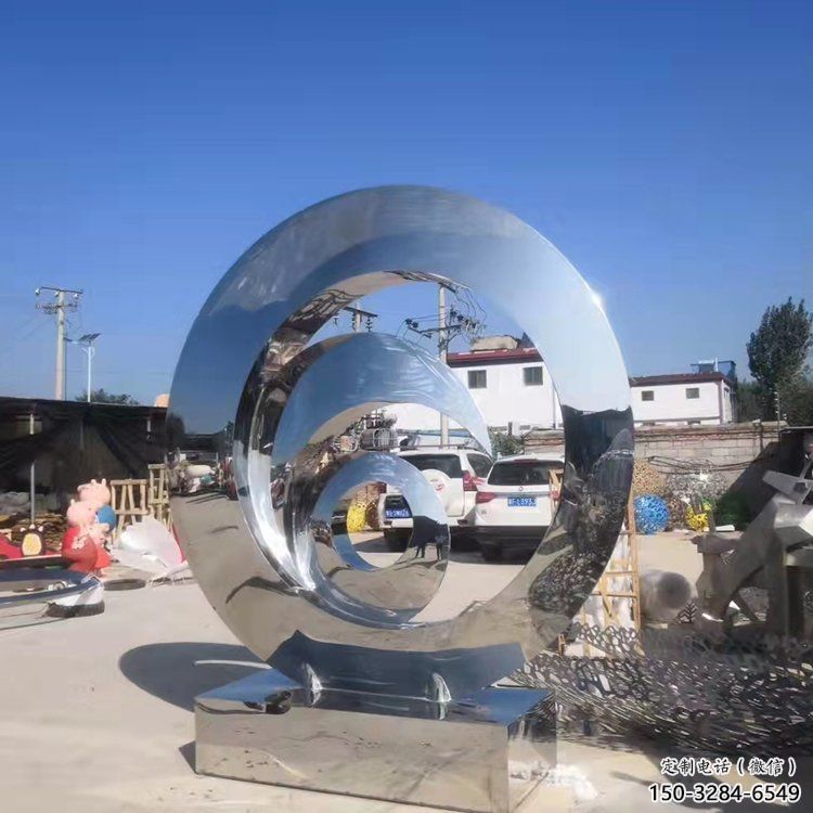 景區(qū)圓環(huán)雕塑,鏡面歐式雕塑,鐵藝材質(zhì) 景區(qū)圓環(huán)雕塑,鏡面歐式雕塑,鐵藝材質(zhì)