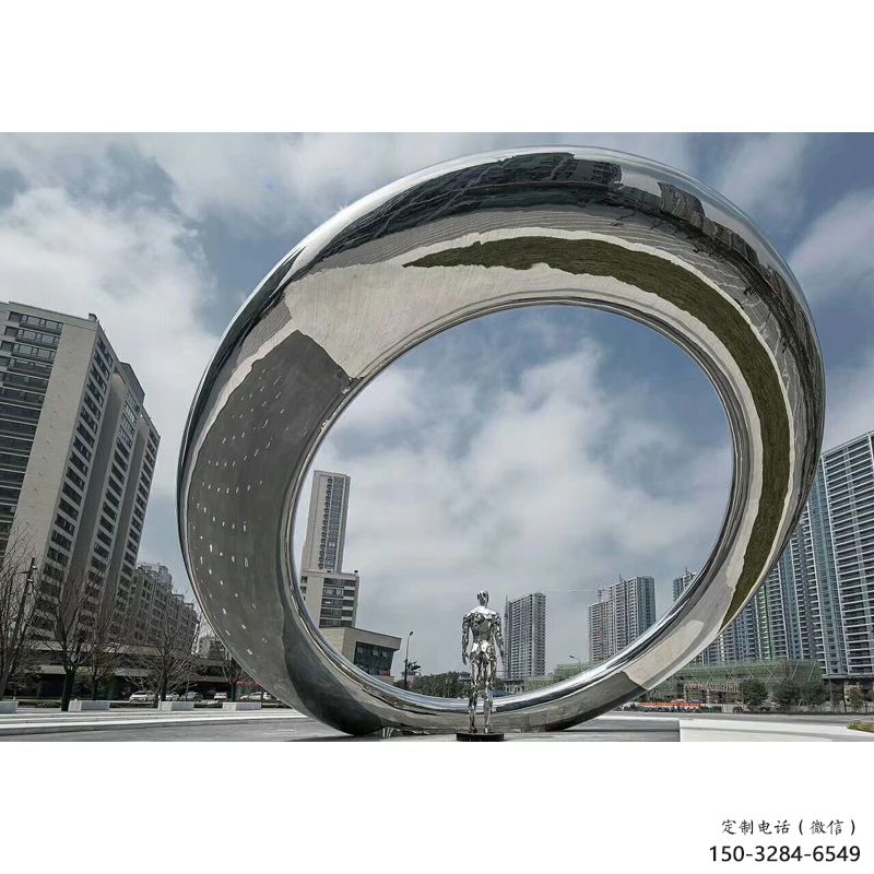 園林圓環(huán)雕塑,噴漆景觀雕塑,網(wǎng)格形式 園林圓環(huán)雕塑,噴漆景觀雕塑,網(wǎng)格形式