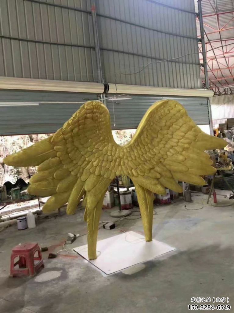 翅膀雕塑,鏤空景觀雕塑,抽象效果 翅膀雕塑,鏤空景觀雕塑,抽象效果