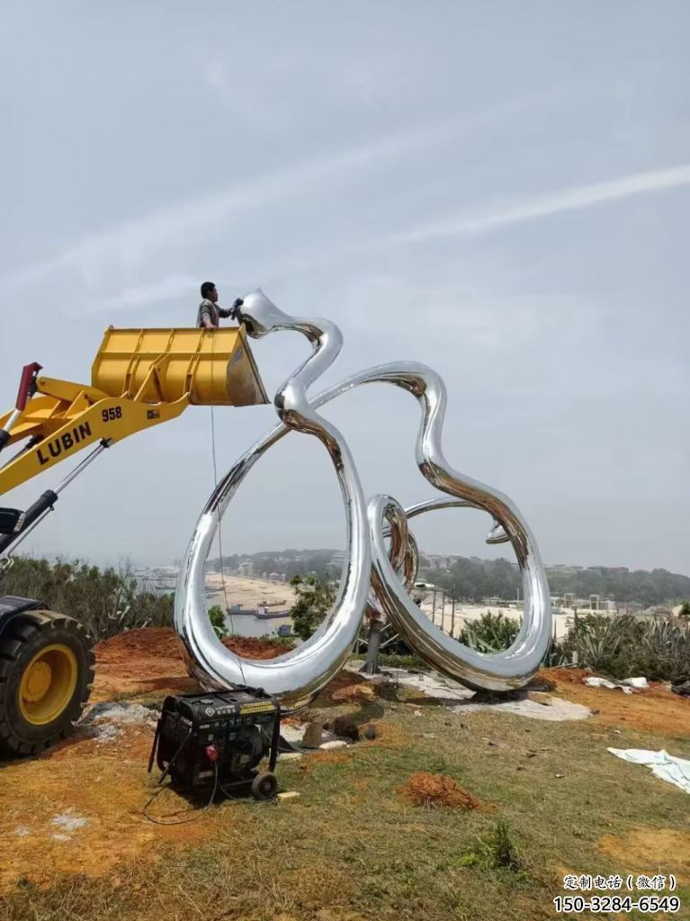 公園福字雕塑,噴砂發光雕塑,鍛造工藝 公園福字雕塑,噴砂發光雕塑,鍛造工藝