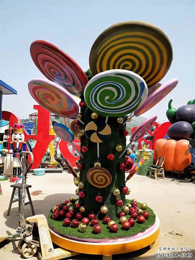 政府糖果雕塑 仿真景觀擺件 烤漆雕塑 政府糖果雕塑 仿真景觀擺件 烤漆雕塑