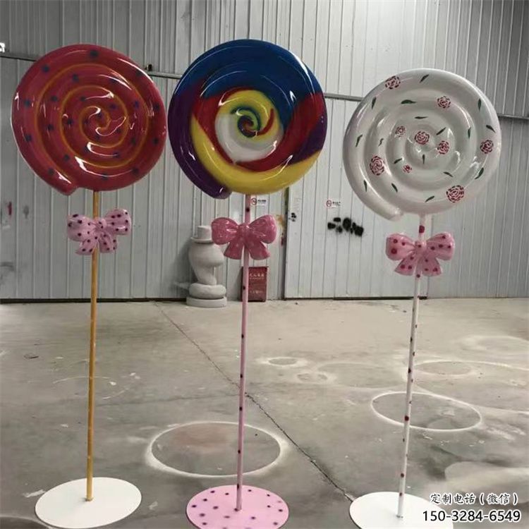 鍛造棒棒糖雕塑 懸空餐飲店小品 戶外雕塑 鍛造棒棒糖雕塑 懸空餐飲店小品 戶外雕塑