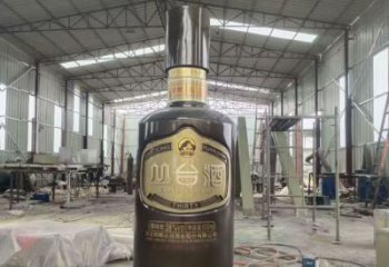 戶外酒瓶雕塑，仿真歐式雕塑，仿真工藝