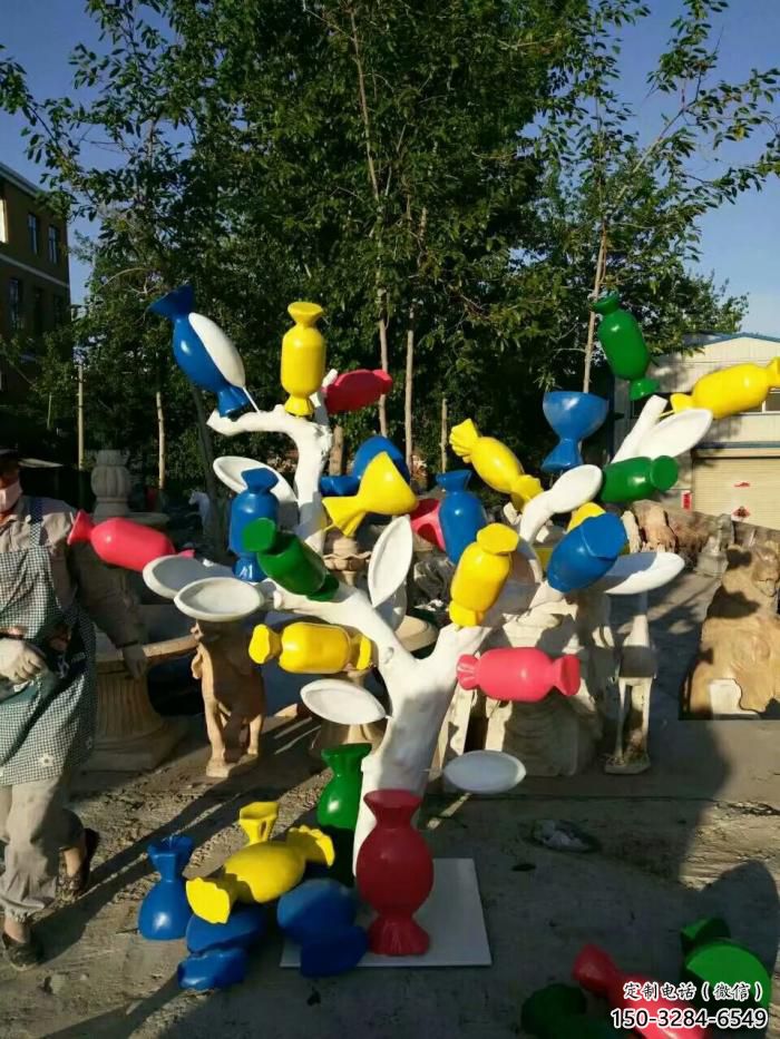 啞光棒棒糖雕塑 拉絲景觀小品 步行街雕塑 啞光棒棒糖雕塑 拉絲景觀小品 步行街雕塑