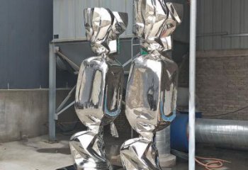 景觀棒棒糖雕塑 烤漆大型小品 酒店雕塑