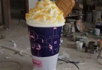 仿古雪糕雕塑 騰飛草地小品 房地產(chǎn)雕塑