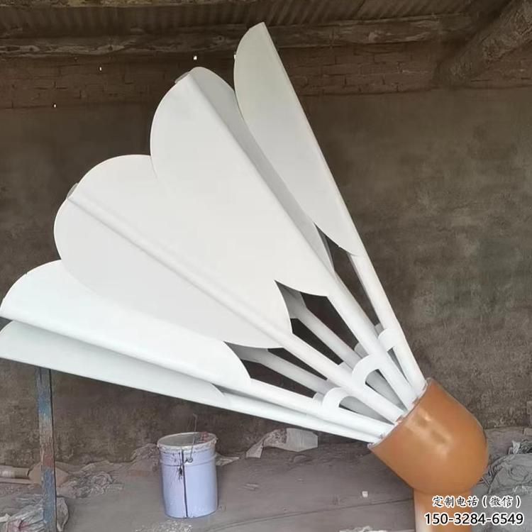 仿真羽毛球雕塑廠家 酒店公園雕塑 風景區擺件 仿真羽毛球雕塑廠家 酒店公園雕塑 風景區擺件