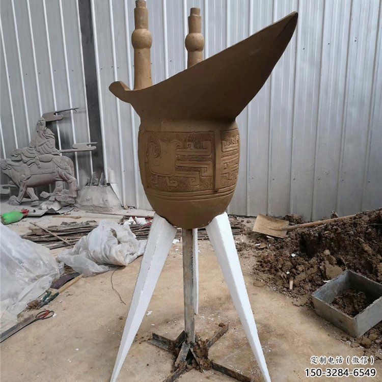 創意杯子雕塑 啞光景觀小品 公園雕塑 創意杯子雕塑 啞光景觀小品 公園雕塑