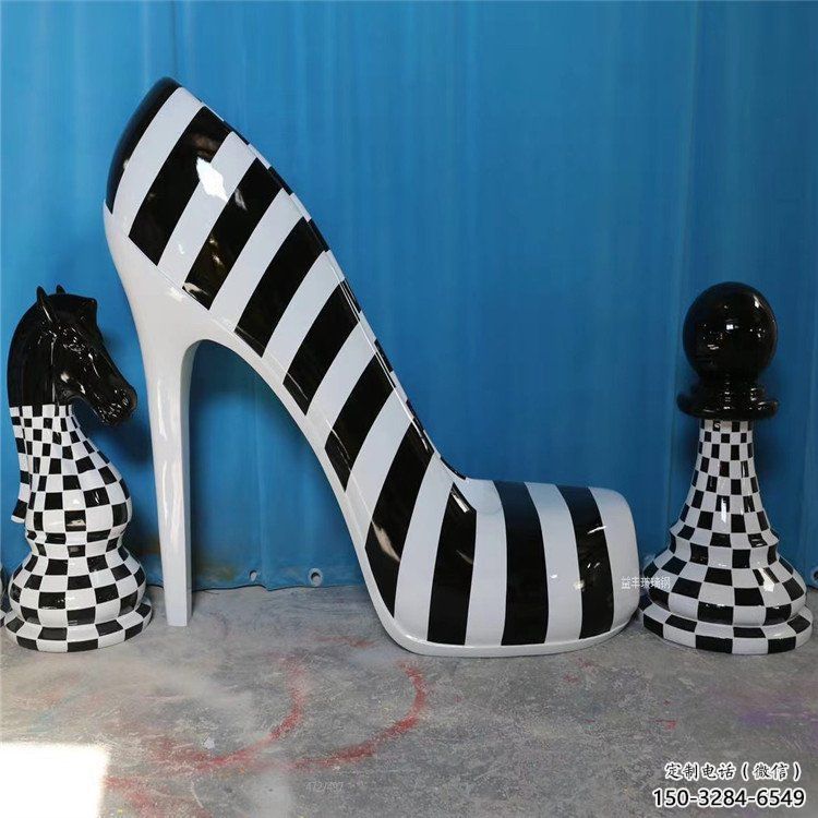 高跟鞋雕塑 歐式步行街小品 大型商場雕塑 高跟鞋雕塑 歐式步行街小品 大型商場雕塑