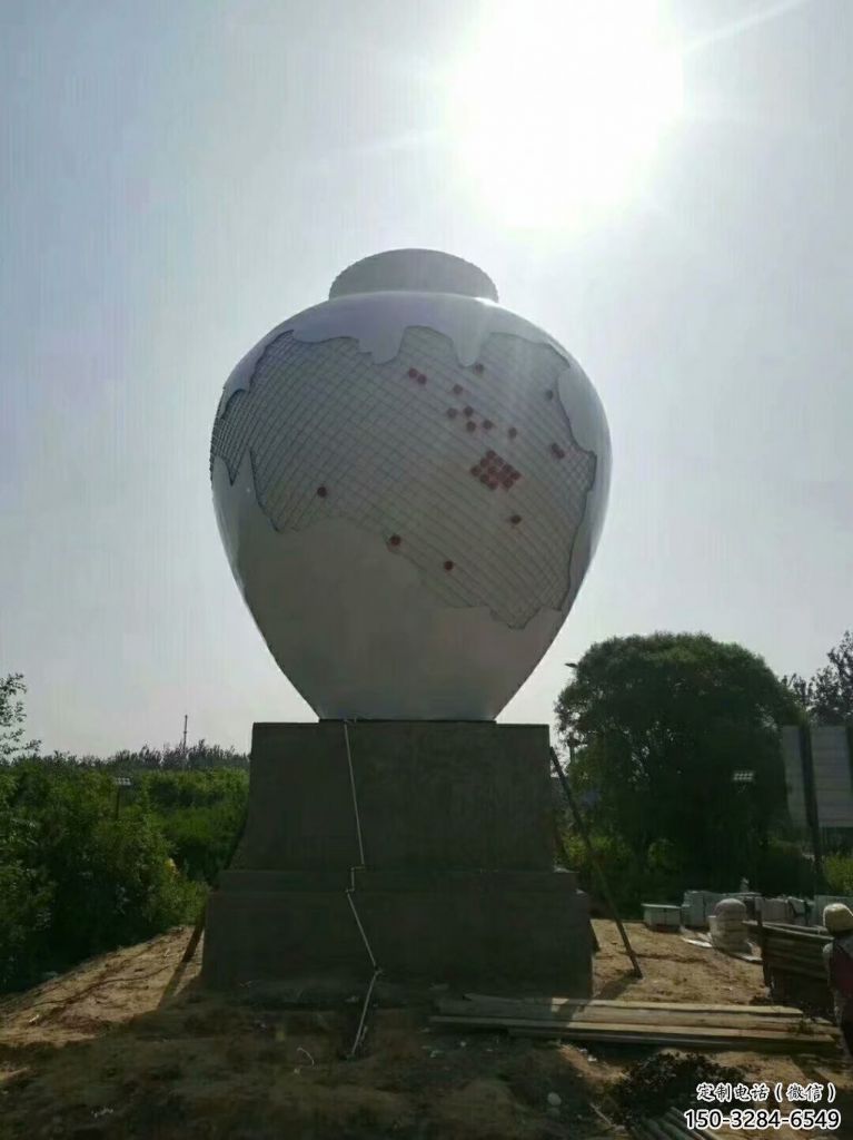 廣場瓶子雕塑 抽象景觀小品 烤漆雕塑 廣場瓶子雕塑 抽象景觀小品 烤漆雕塑