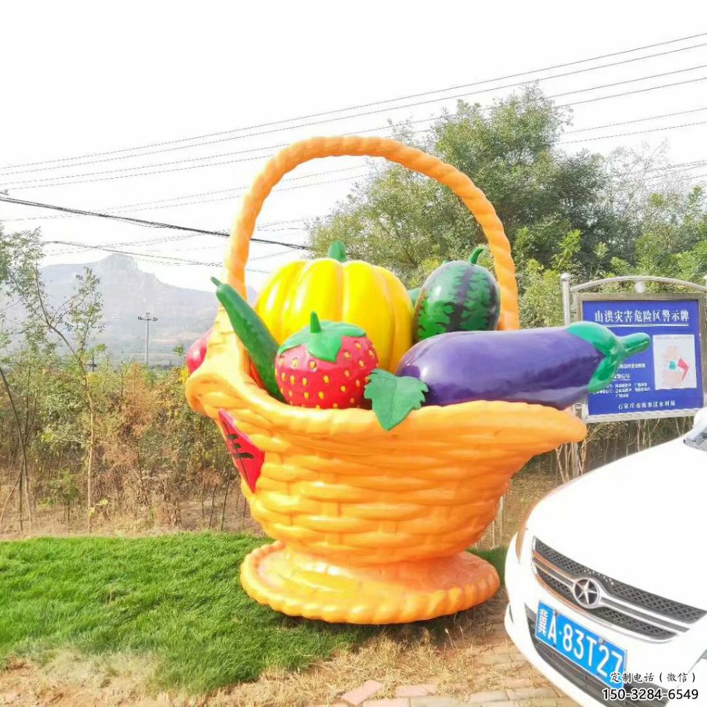 住宅小區(qū)果籃雕塑 啞光景觀擺件 公園雕塑 住宅小區(qū)果籃雕塑 啞光景觀擺件 公園雕塑
