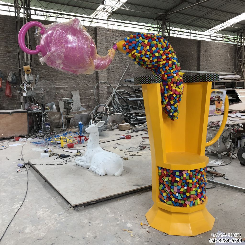 村口懸壺雕塑 啞光景觀擺件 公園雕塑 村口懸壺雕塑 啞光景觀擺件 公園雕塑