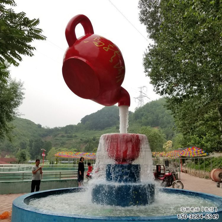 大型懸壺雕塑 歐式步行街擺件 彩繪雕塑 大型懸壺雕塑 歐式步行街擺件 彩繪雕塑