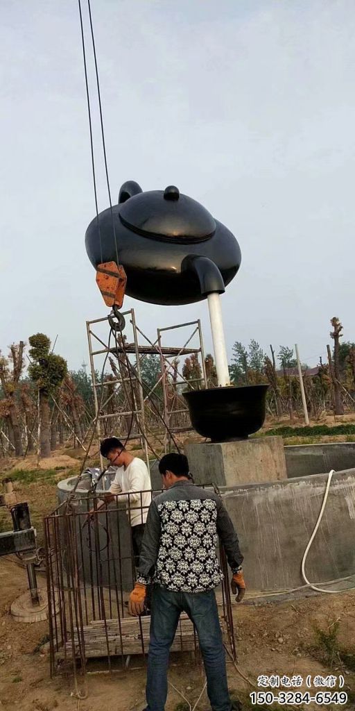 電鍍懸壺雕塑 噴水園林?jǐn)[件 政府雕塑 電鍍懸壺雕塑 噴水園林?jǐn)[件 政府雕塑