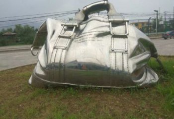 現代包包雕塑 大型別墅區擺件 博物館雕塑