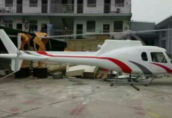 住宅小區飛機雕塑 啞光景觀擺件 公園雕塑