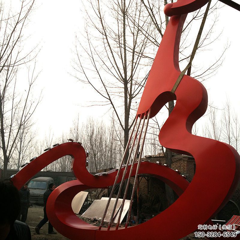 鏤空吉他雕塑 噴水園林小品 住宅小區(qū)雕塑 鏤空吉他雕塑 噴水園林小品 住宅小區(qū)雕塑