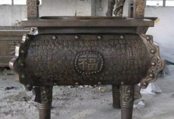 公園福鼎雕塑 創(chuàng)意企業(yè)擺件 美陳雕塑