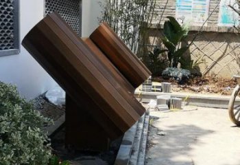 公園書形雕塑 創(chuàng)意企業(yè)擺件 美陳雕塑