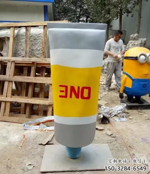 彩繪牙膏雕塑 園林牙膏雕塑 標識主題小品 彩繪牙膏雕塑 園林牙膏雕塑 標識主題小品