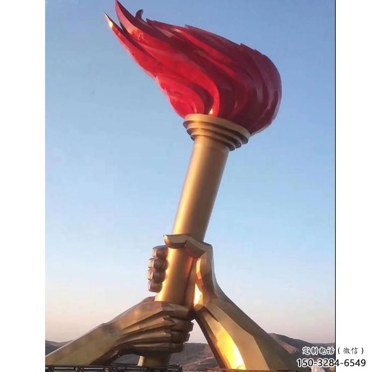 酒店火炬雕塑 景觀美陳小品 現代雕塑 酒店火炬雕塑 景觀美陳小品 現代雕塑