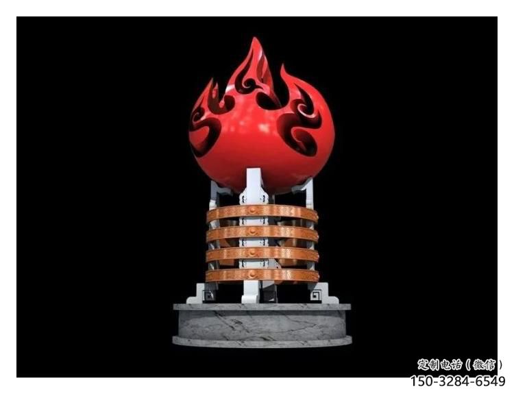 庭院火炬雕塑 公園草地小品 鍛造雕塑 庭院火炬雕塑 公園草地小品 鍛造雕塑