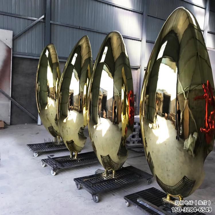 公園雞蛋雕塑 鏡面公園擺件 景觀雕塑 公園雞蛋雕塑 鏡面公園擺件 景觀雕塑