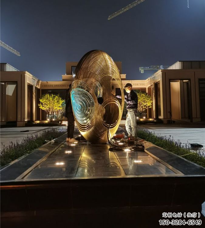 烤漆雞蛋雕塑 鋼管景觀小品 室內(nèi)雕塑 烤漆雞蛋雕塑 鋼管景觀小品 室內(nèi)雕塑