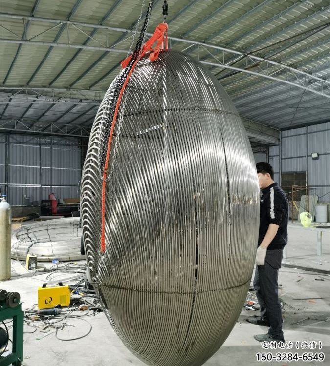 現代雞蛋雕塑 大型別墅區擺件 博物館雕塑 現代雞蛋雕塑 大型別墅區擺件 博物館雕塑