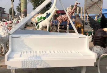 鋼琴雕塑 景觀校園小品 商業街雕塑