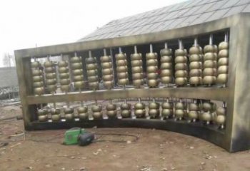 室內算盤雕塑 仿真景觀擺件 大型雕塑