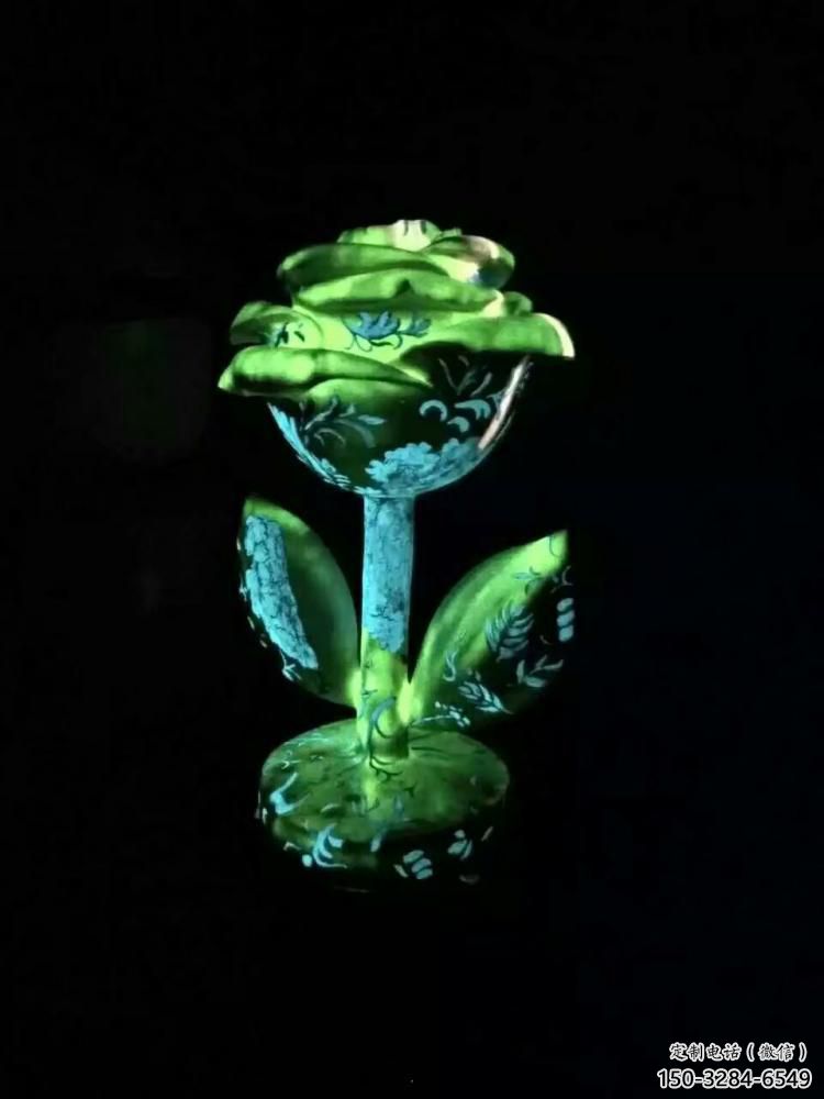 酒店玫瑰雕塑 景觀美陳花朵雕塑 現代雕塑 酒店玫瑰雕塑 景觀美陳花朵雕塑 現代雕塑