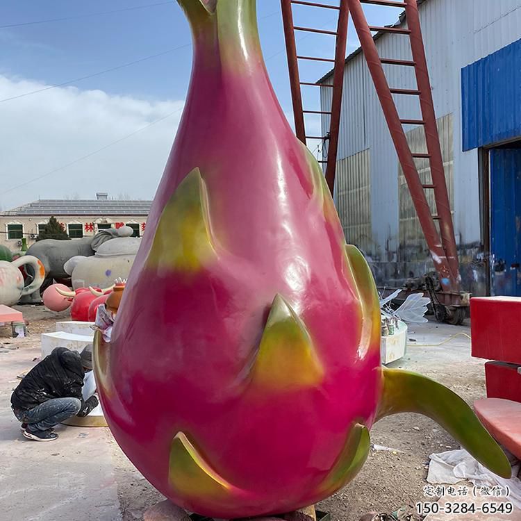 仿真火龍果雕塑 酒店公園雕塑 風(fēng)景區(qū)擺件 仿真火龍果雕塑 酒店公園雕塑 風(fēng)景區(qū)擺件