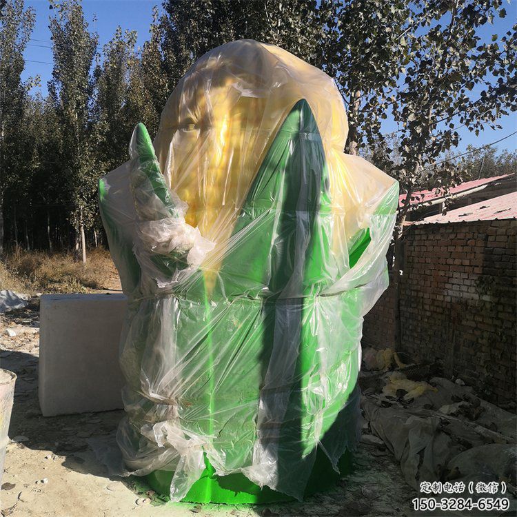 房地產玉米雕塑 現代景觀擺件 幾何雕塑 房地產玉米雕塑 現代景觀擺件 幾何雕塑