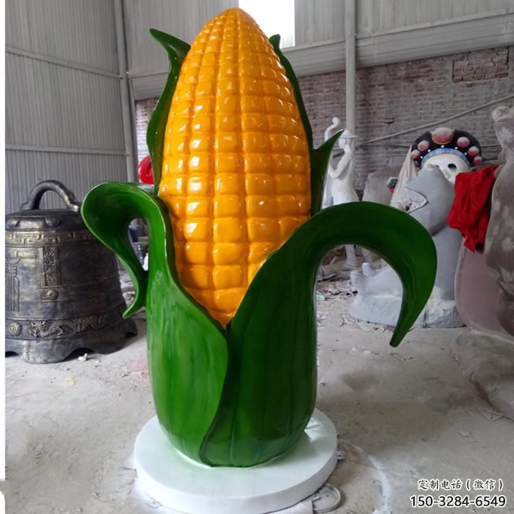 戶外玉米雕塑 噴漆景觀農作物雕塑 燈光雕塑 戶外玉米雕塑 噴漆景觀農作物雕塑 燈光雕塑