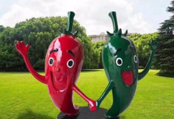 廣場辣椒雕塑 公園仿真雕塑 抽象擺件