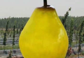 售樓處雪梨雕塑 商業街仿真雕塑 水果擺件