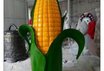 風景區玉米雕塑 售樓處廣場雕塑 仿真擺件