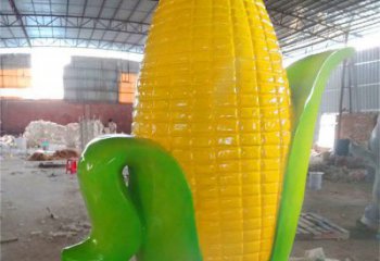 街道玉米雕塑 現(xiàn)代景觀擺件 彩繪雕塑