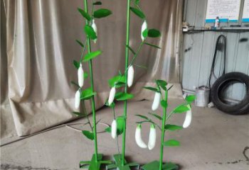 風景區茄子雕塑 售樓處廣場雕塑 仿真擺件