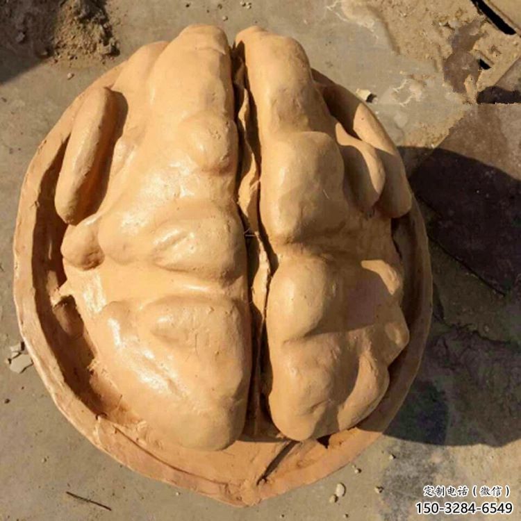 城市核桃雕塑 風景區彩繪雕塑 抽象擺件 城市核桃雕塑 風景區彩繪雕塑 抽象擺件