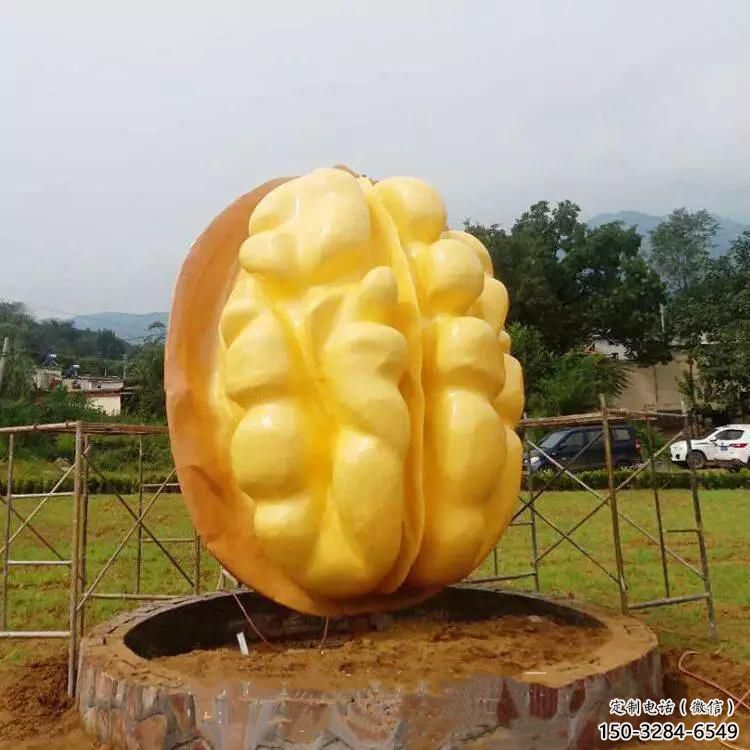 創意核桃雕塑 景觀農作物雕塑 公園雕塑 創意核桃雕塑 景觀農作物雕塑 公園雕塑