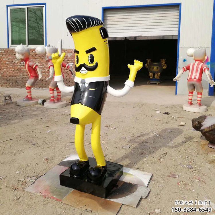 商場香蕉雕塑 仿真雕塑 店門口小品 商場香蕉雕塑 仿真雕塑 店門口小品