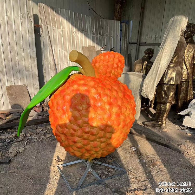 室內荔枝雕塑 仿真景觀擺件 大型雕塑 室內荔枝雕塑 仿真景觀擺件 大型雕塑