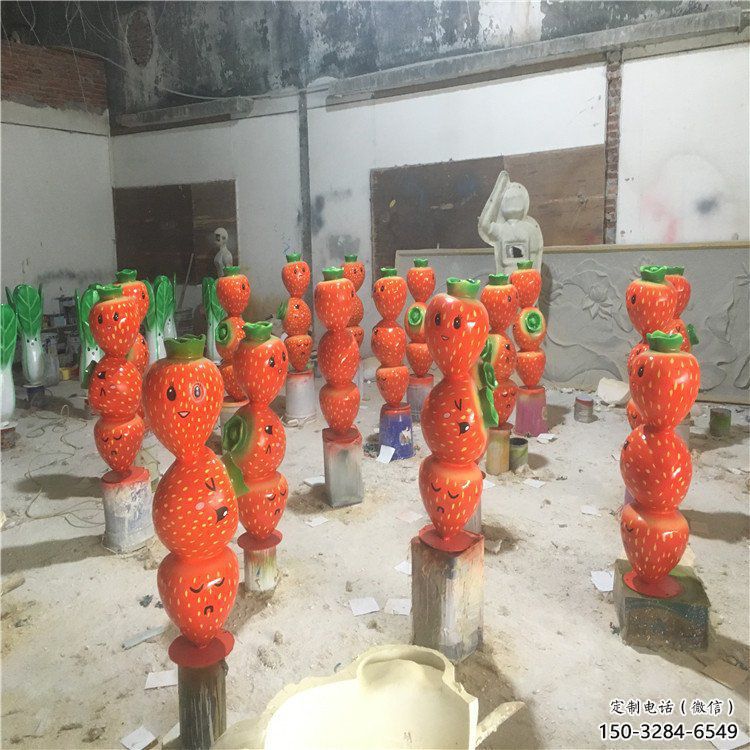 仿真胡蘿卜雕塑 酒店公園雕塑 風景區擺件 仿真胡蘿卜雕塑 酒店公園雕塑 風景區擺件