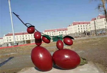 園林紅棗雕塑 風(fēng)景區(qū)仿真雕塑 廣場(chǎng)小品