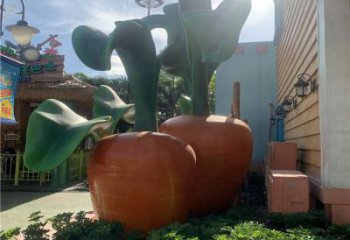 園林胡蘿卜雕塑 風景區仿真雕塑 廣場小品