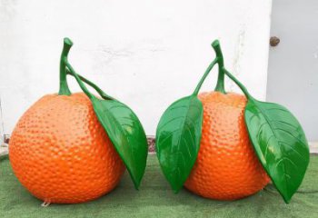 檸檬雕塑，水果仿真擺件，公園廣場雕塑 (28)