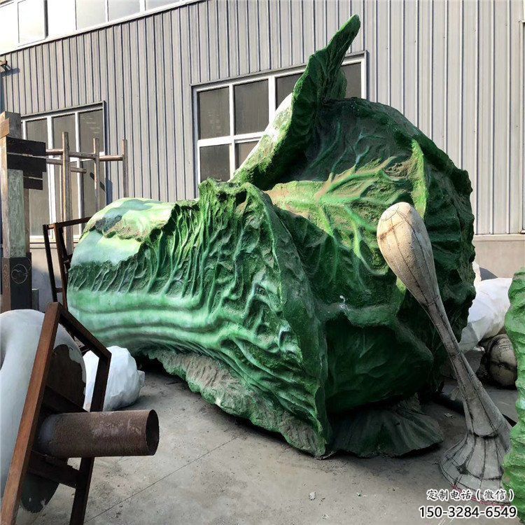 大白菜雕塑 大型城市雕塑 商業街擺件 大白菜雕塑 大型城市雕塑 商業街擺件